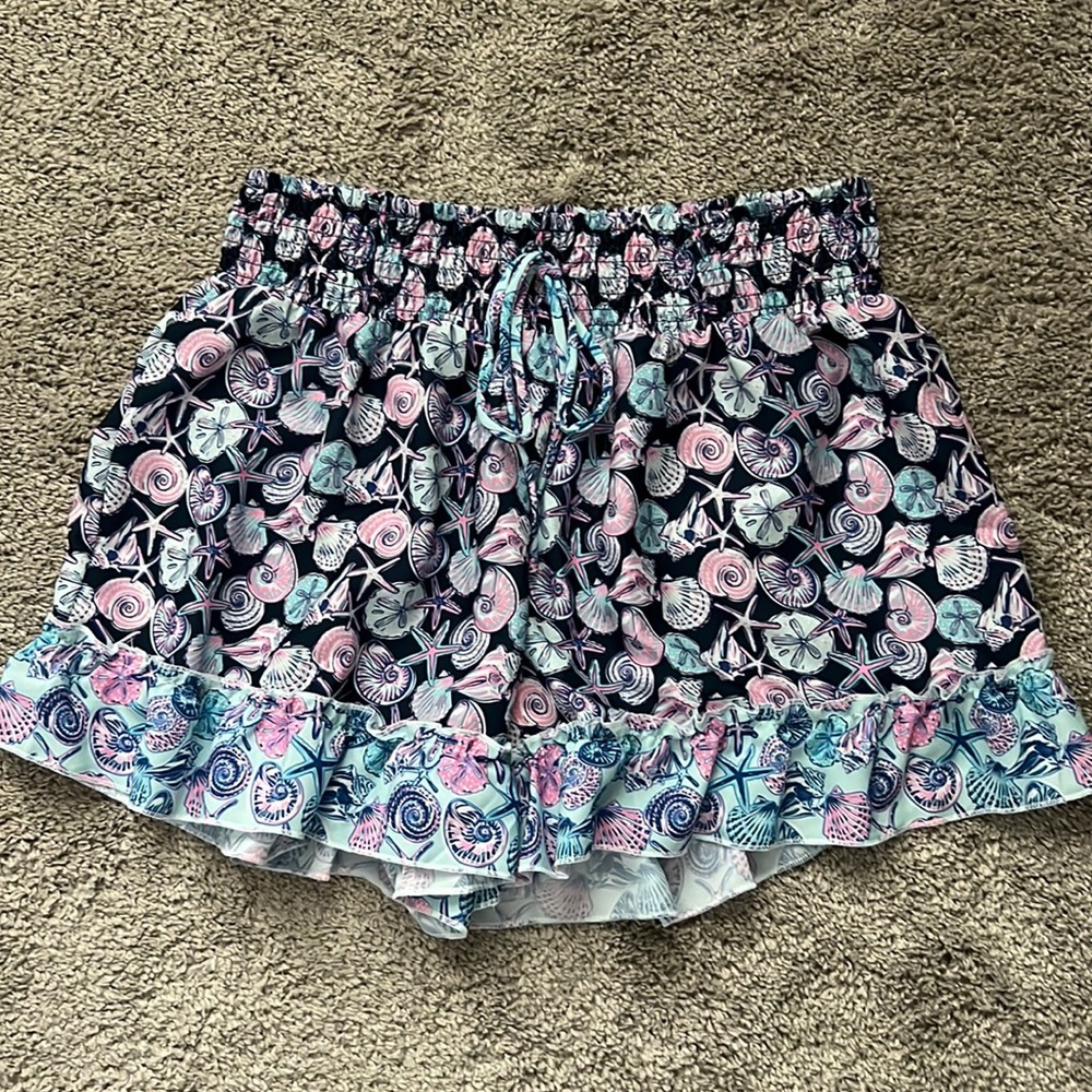 NWT Simply Southern Seashell Shorts - One Size